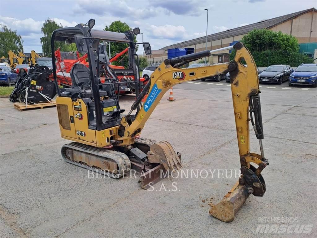 CAT 301.8 Pásová rýpadla