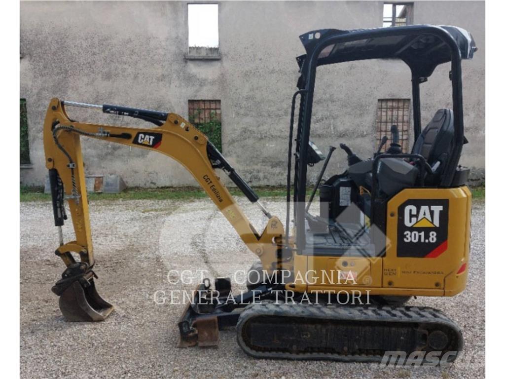 CAT 301.8 Pásová rýpadla
