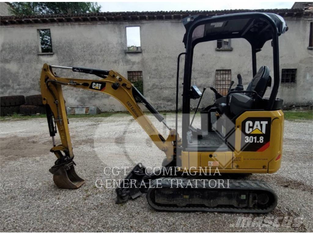 CAT 301.8 Pásová rýpadla
