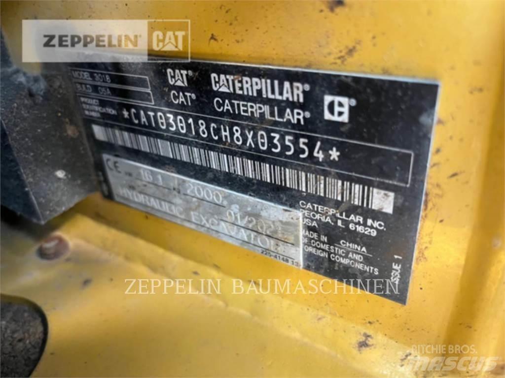 CAT 301.8-05A Pásová rýpadla