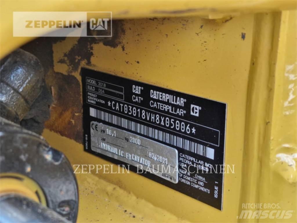 CAT 301.8-05A Pásová rýpadla