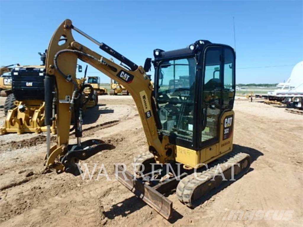 CAT 302 Pásová rýpadla