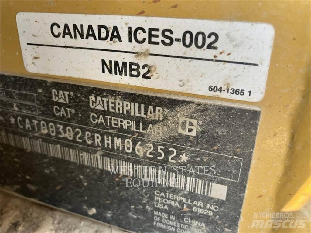 CAT 302 Pásová rýpadla
