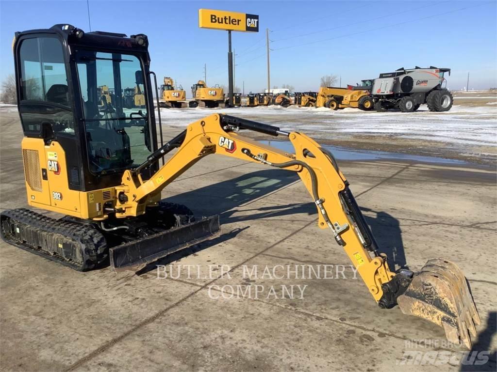 CAT 302-05A CR Pásová rýpadla