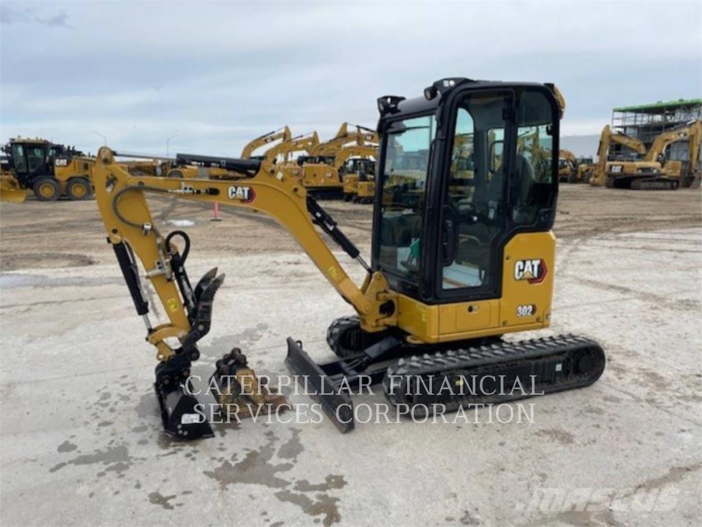 CAT 302 05A CR Pásová rýpadla