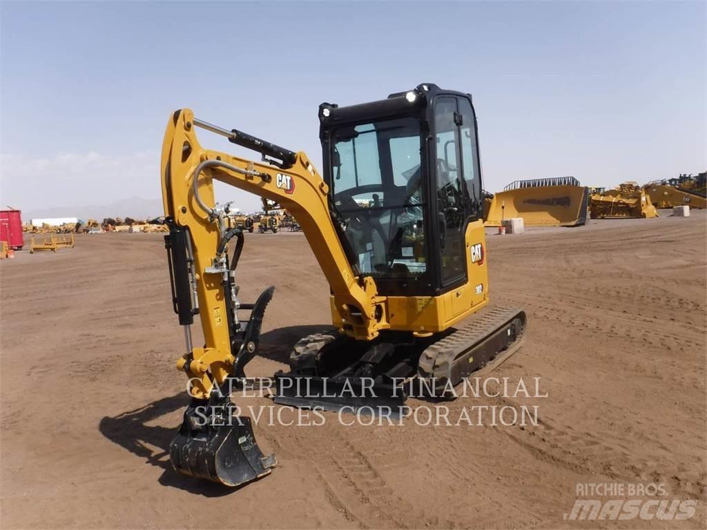 CAT 302-05CR Pásová rýpadla