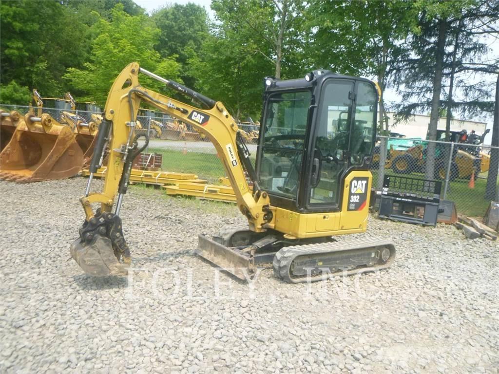 CAT 302-05CR Pásová rýpadla