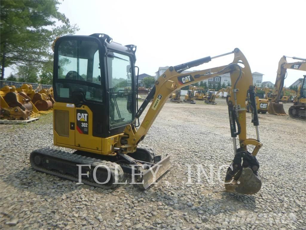 CAT 302-05CR Pásová rýpadla