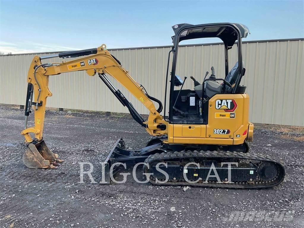 CAT 302.7 Pásová rýpadla