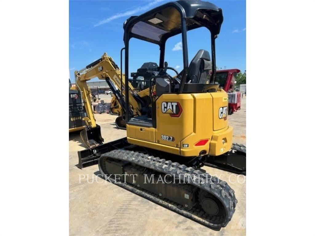 CAT 302.7-07CR Pásová rýpadla
