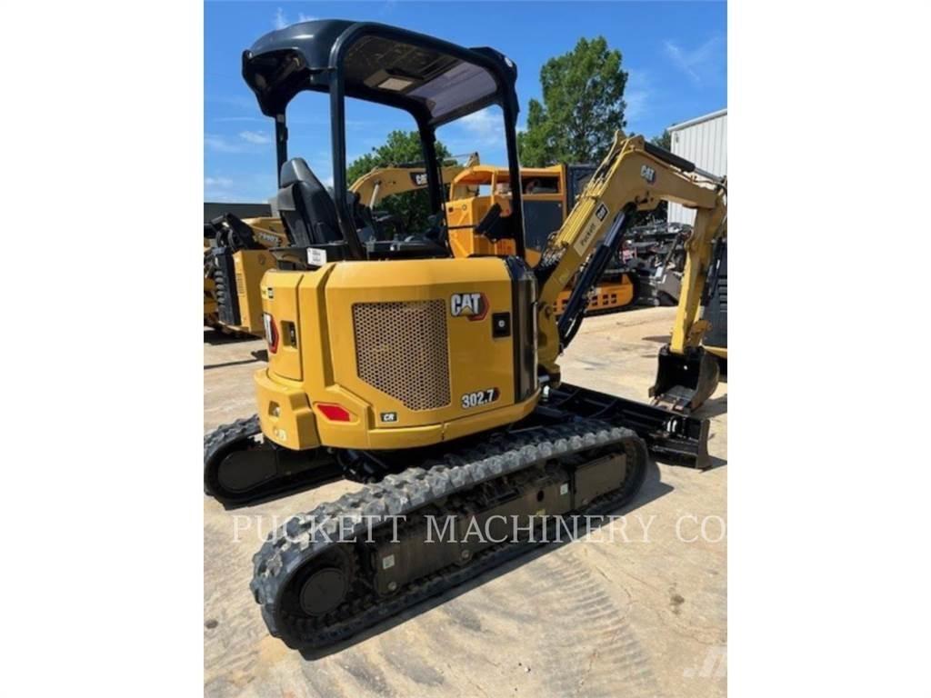 CAT 302.7-07CR Pásová rýpadla