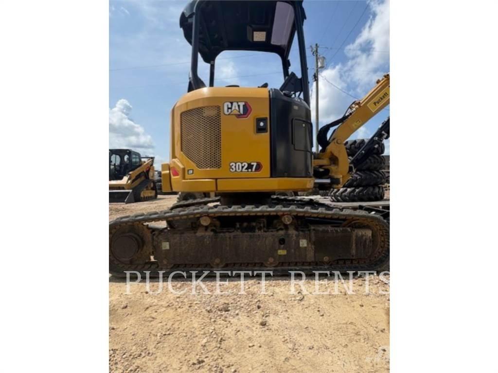 CAT 302.7-07CR Pásová rýpadla