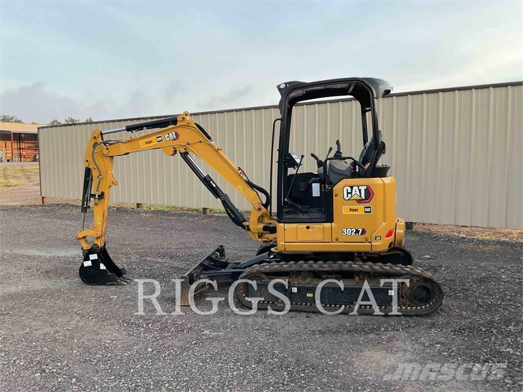 CAT 302.707CR Pásová rýpadla