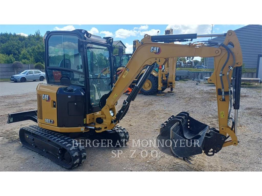CAT 302.7CR Pásová rýpadla