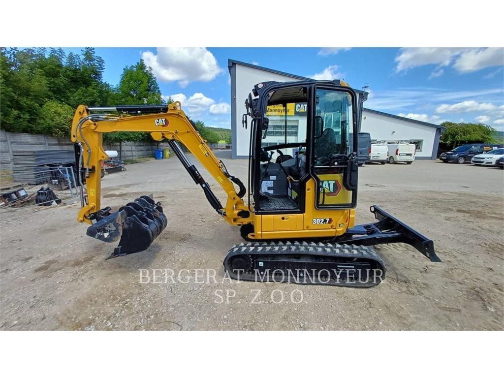 CAT 302.7CR Pásová rýpadla