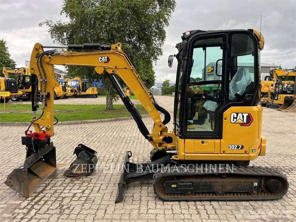 CAT 302.7CR-07 Pásová rýpadla