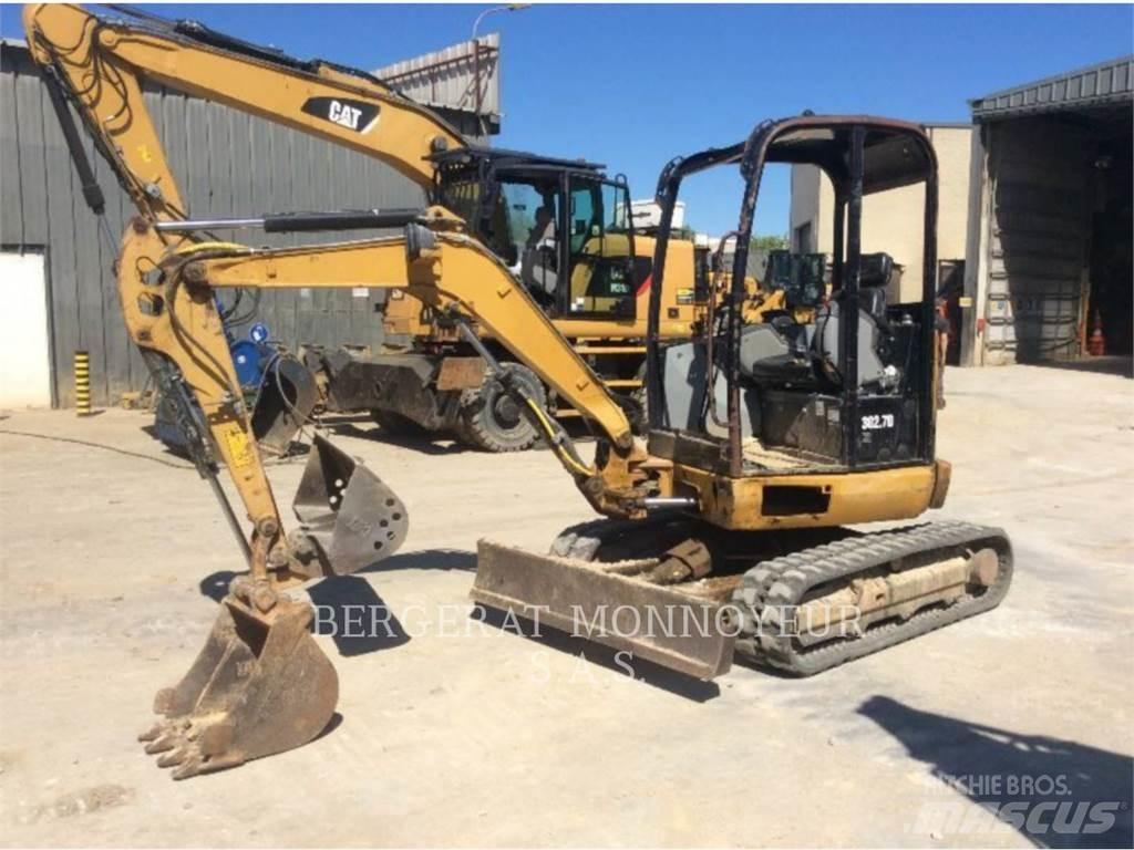 CAT 302.7D CR Pásová rýpadla