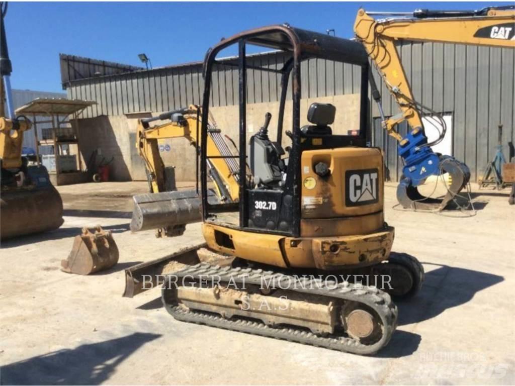 CAT 302.7D CR Pásová rýpadla