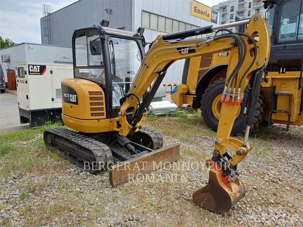 CAT 302.7DCR Pásová rýpadla