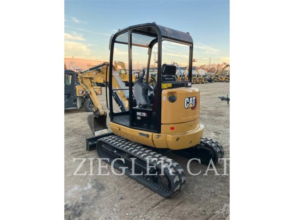 CAT 302.7DCR Pásová rýpadla