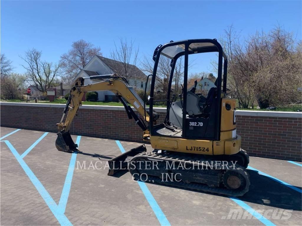 CAT 302.7DCR Pásová rýpadla