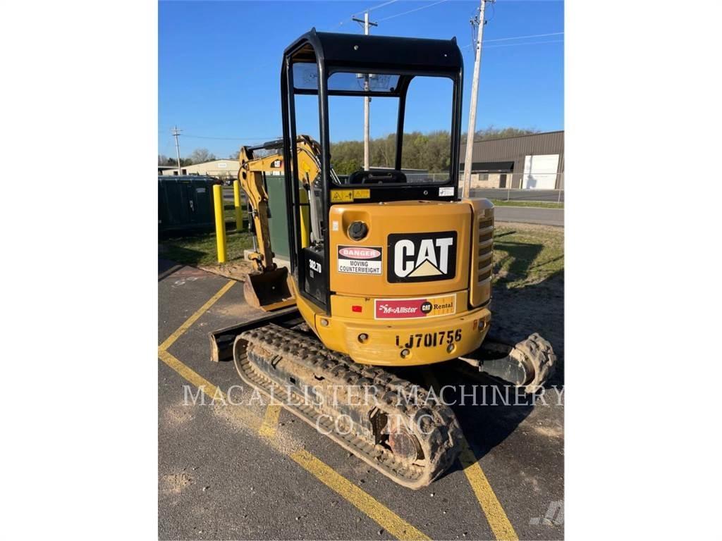 CAT 302.7DCR Pásová rýpadla