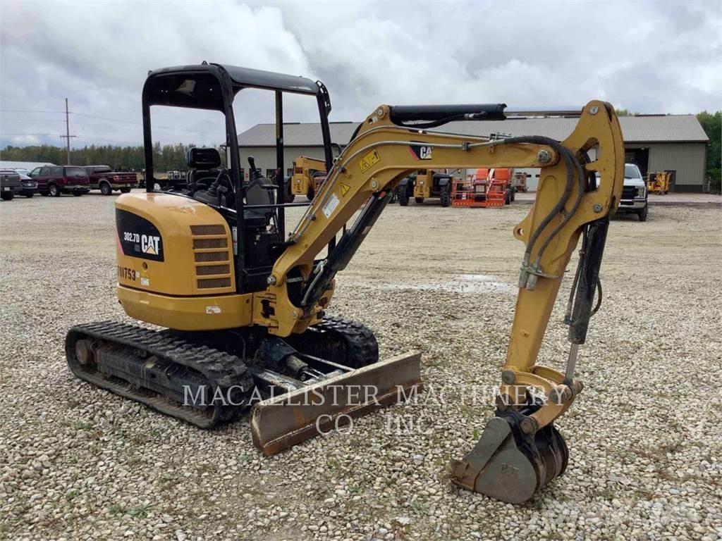 CAT 302.7DCR Pásová rýpadla