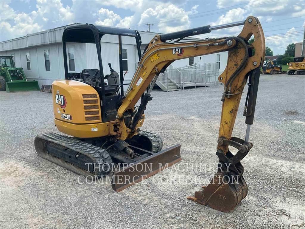 CAT 302.7DCR Pásová rýpadla