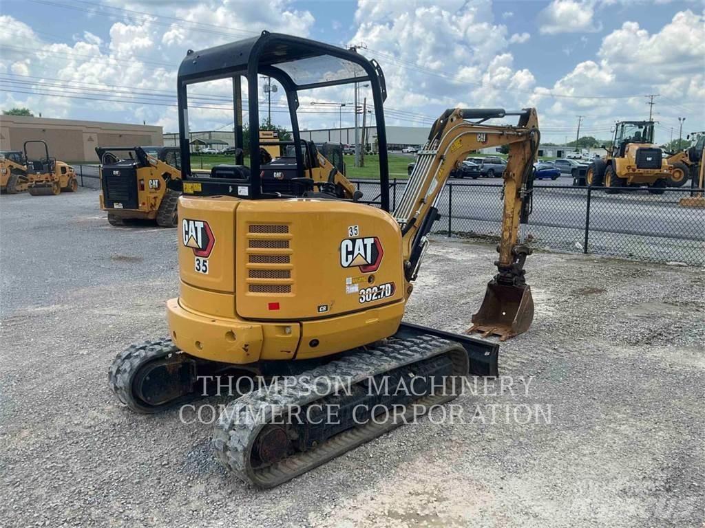 CAT 302.7DCR Pásová rýpadla