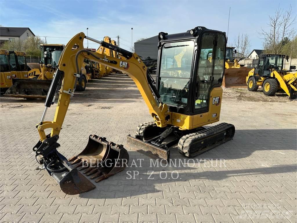 CAT 302CR Pásová rýpadla