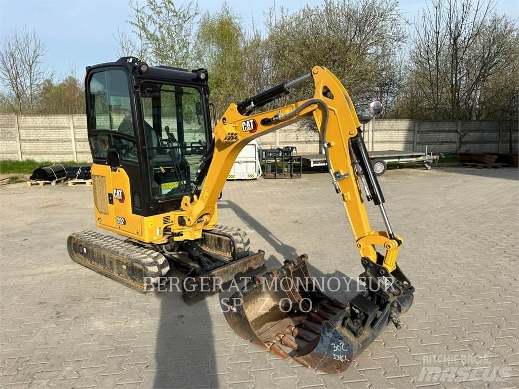 CAT 302CR Pásová rýpadla