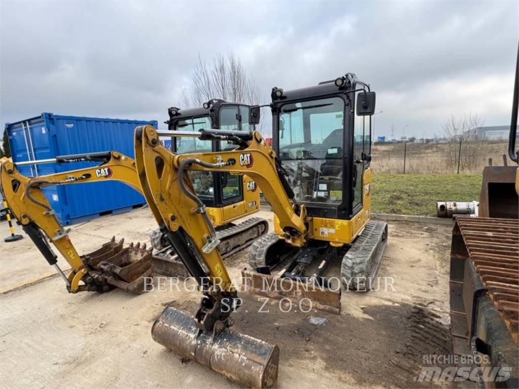 CAT 302CR Pásová rýpadla
