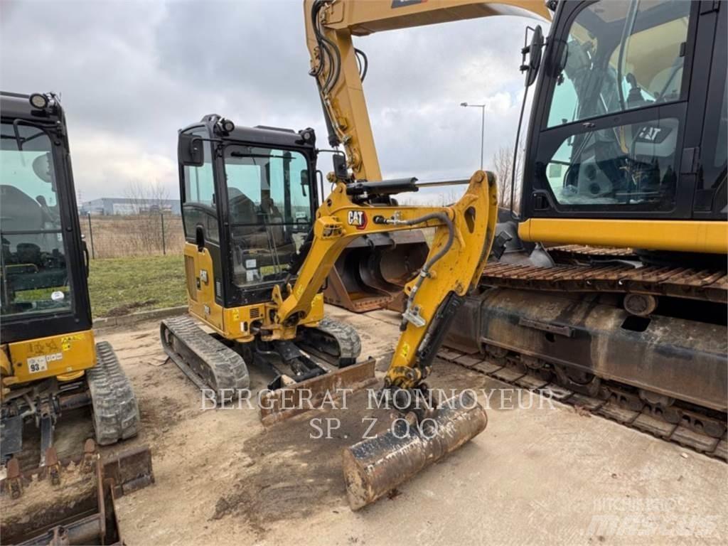 CAT 302CR Pásová rýpadla