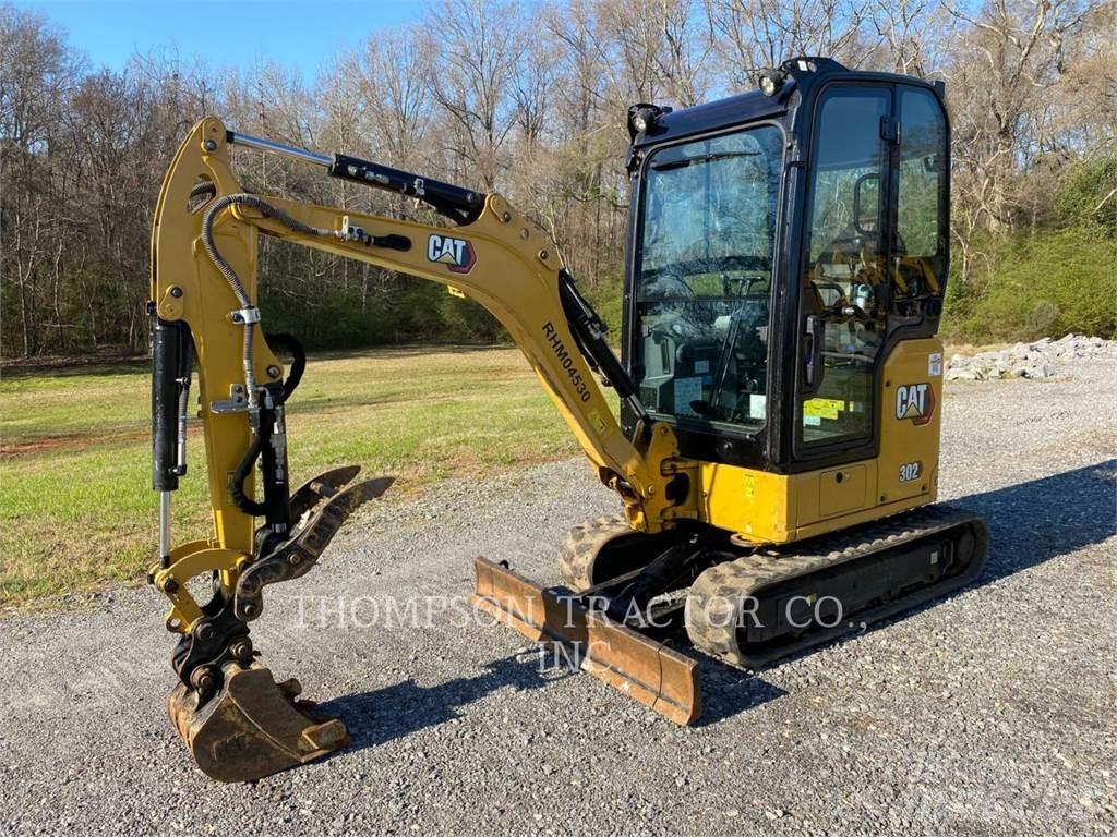 CAT 302CR Pásová rýpadla