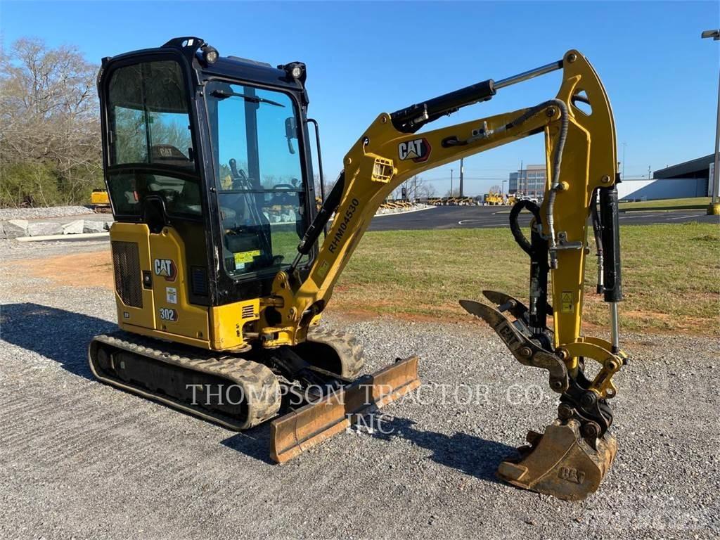 CAT 302CR Pásová rýpadla