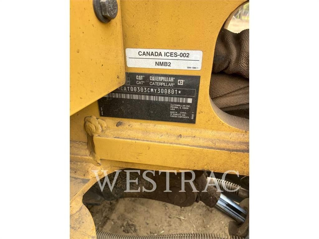 CAT 303 Mini rýpadla < 7t