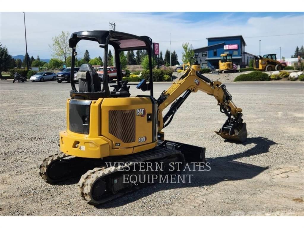 CAT 303 Pásová rýpadla