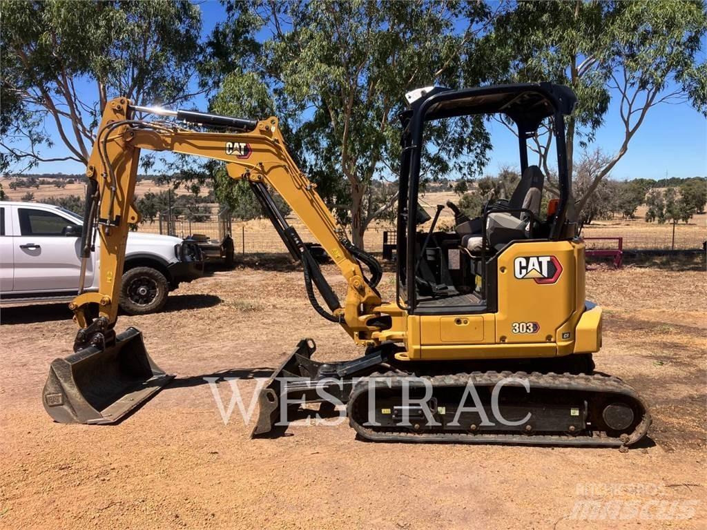CAT 303 Pásová rýpadla
