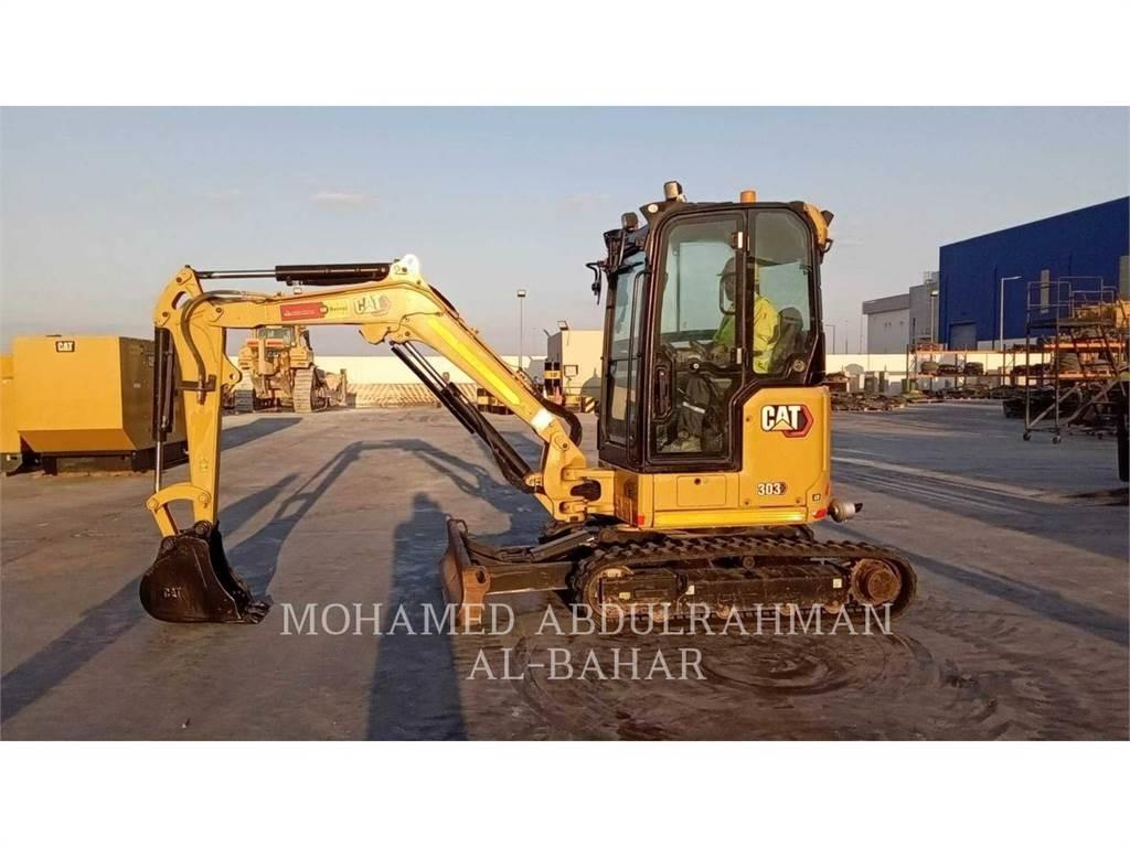 CAT 303-07 Pásová rýpadla