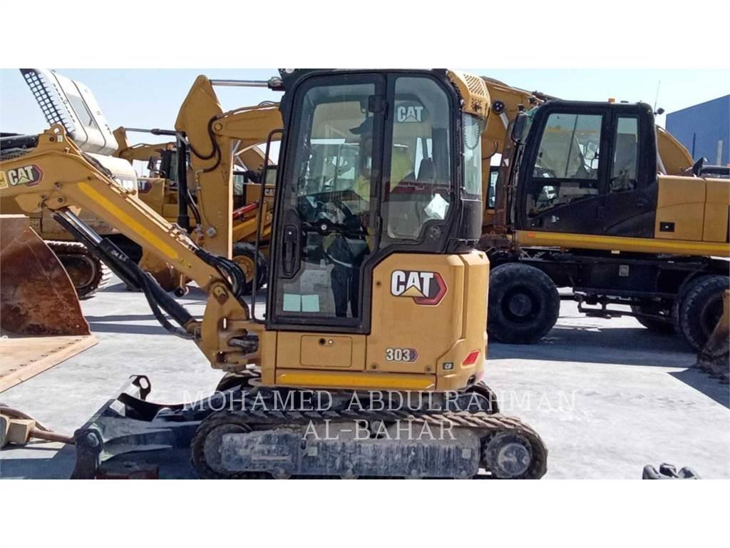 CAT 303-07CR Pásová rýpadla
