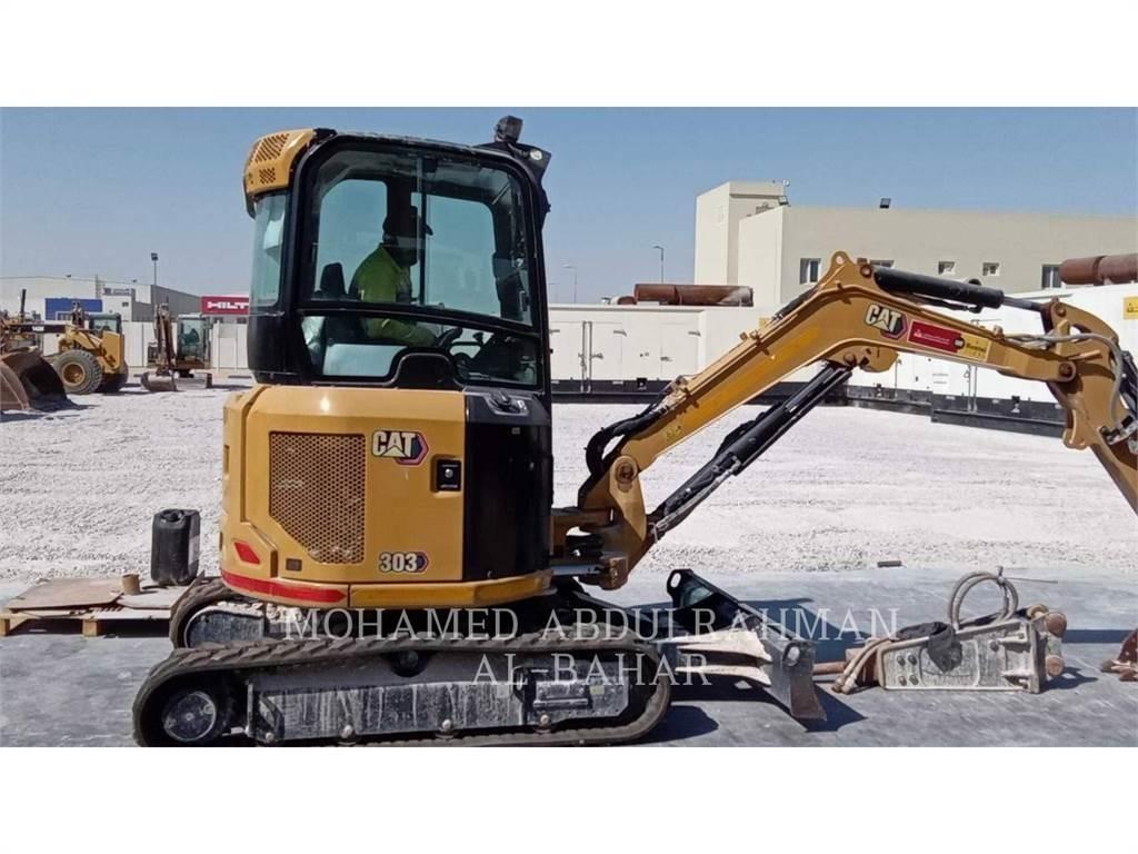 CAT 303-07CR Pásová rýpadla