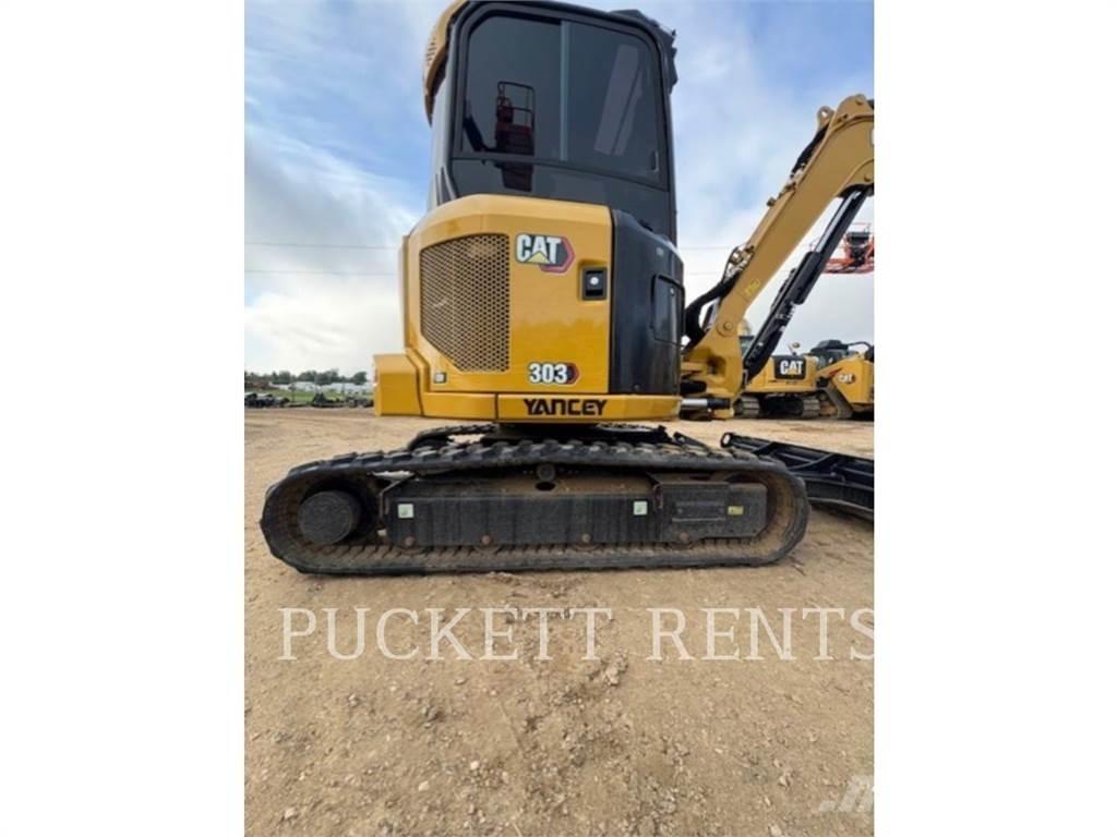 CAT 303-07CR Pásová rýpadla
