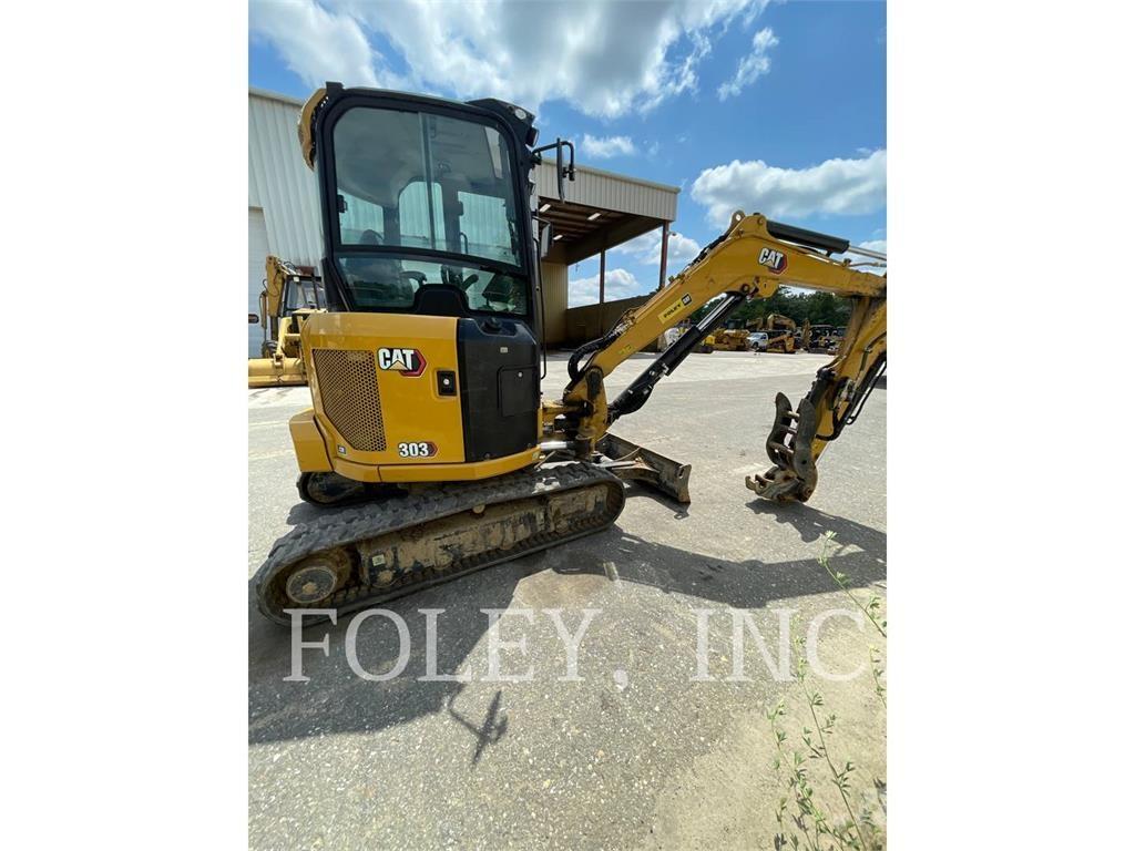 CAT 303-07CR Pásová rýpadla