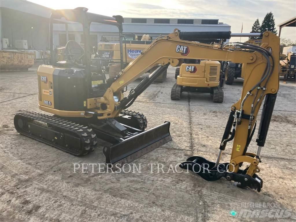 CAT 303.5 Pásová rýpadla