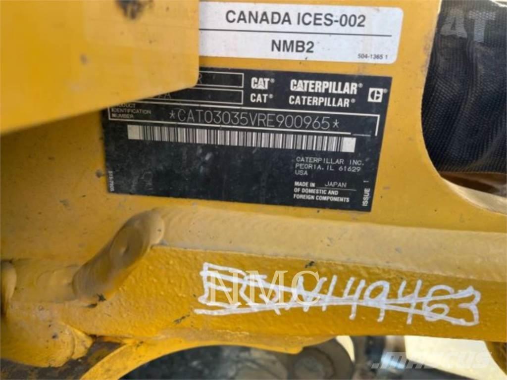 CAT 303.5 Pásová rýpadla