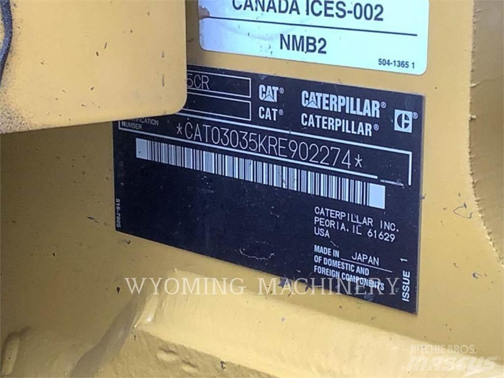 CAT 303.5 Pásová rýpadla