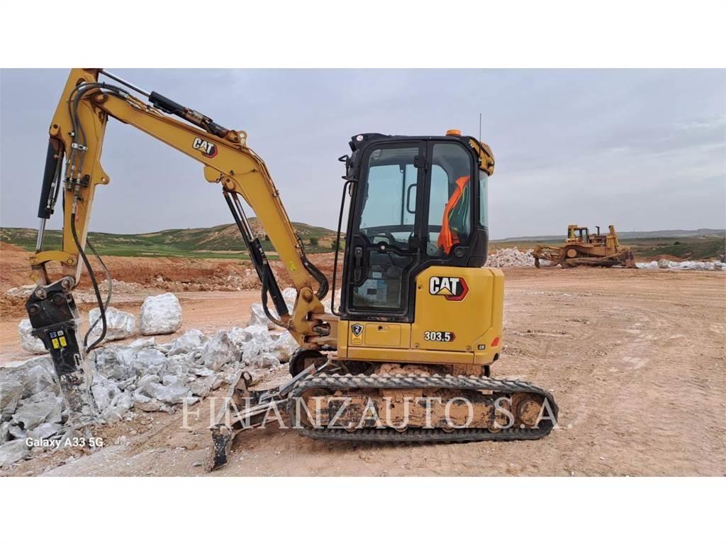 CAT 303.5 Pásová rýpadla