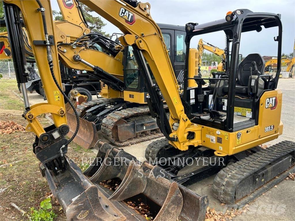 CAT 303.5 Pásová rýpadla