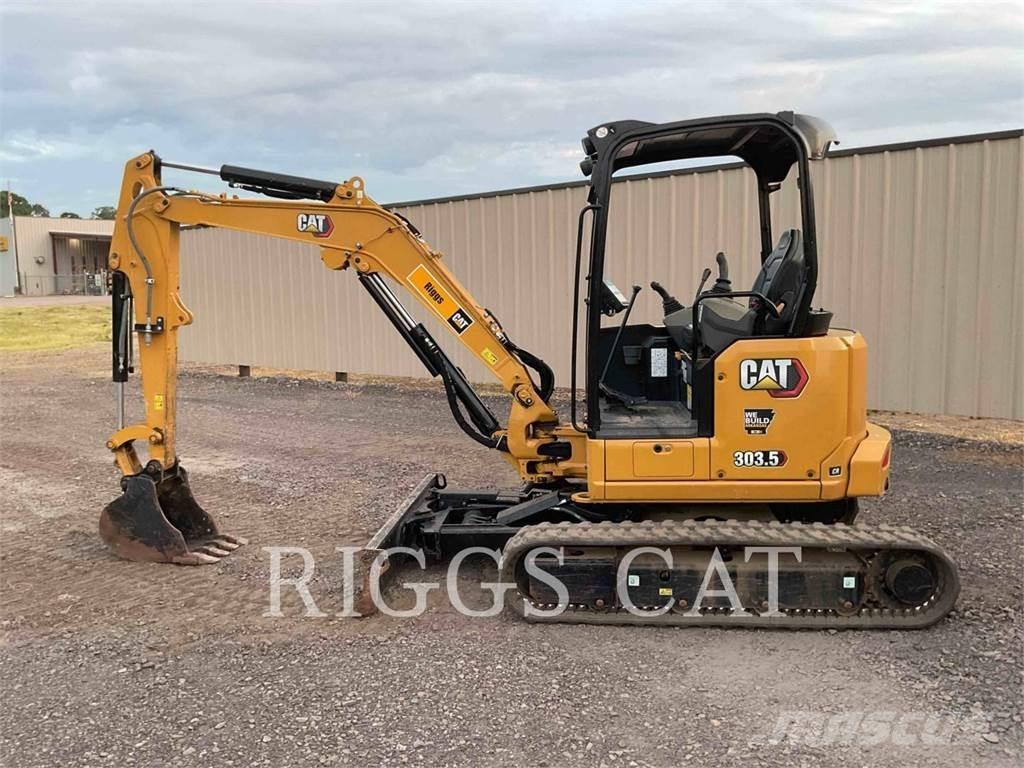 CAT 303.5 Pásová rýpadla