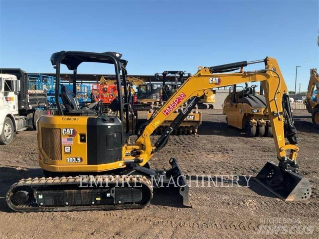 CAT 303.5-07 Pásová rýpadla